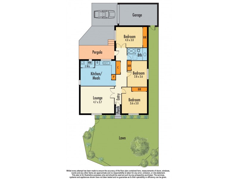 1/64 Ross Street, Dandenong VIC 3175 Floorplan