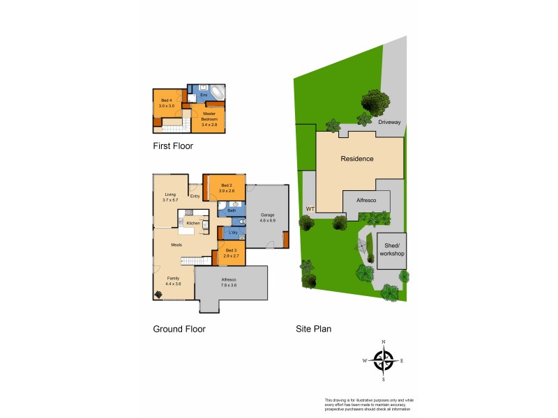 6 Crossdale Rise, Endeavour Hills VIC 3802 Floorplan