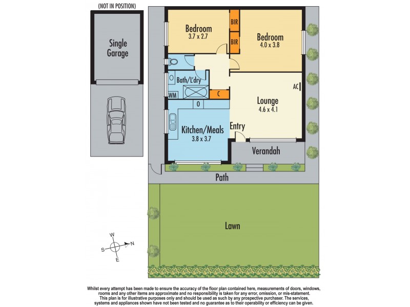 1/42-44 Bryants Road, Dandenong VIC 3175 Floorplan