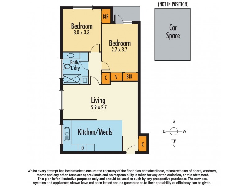 2/16-18 Close Avenue, Dandenong VIC 3175 Floorplan
