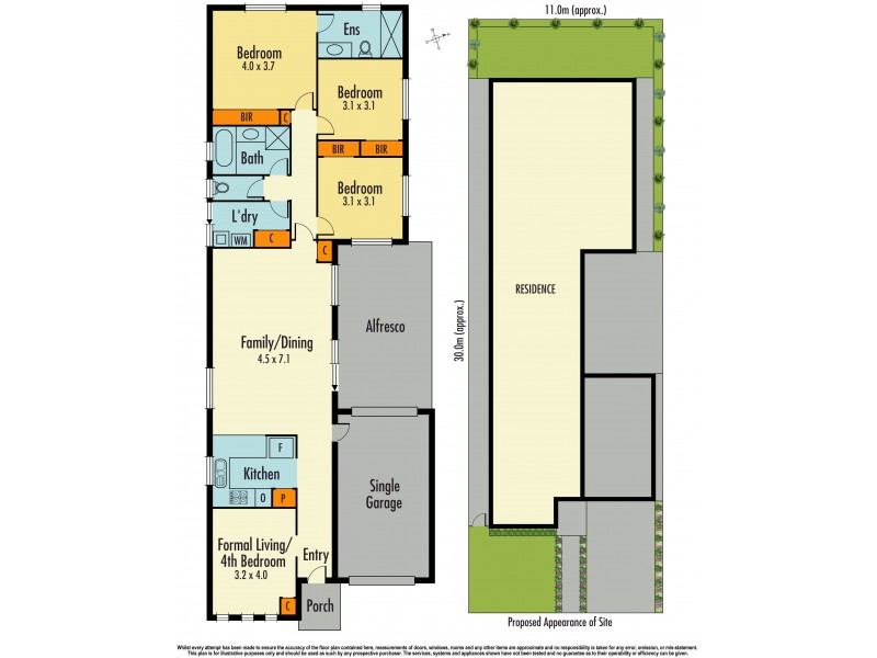 4 Obec Mews, Dandenong VIC 3175 Floorplan