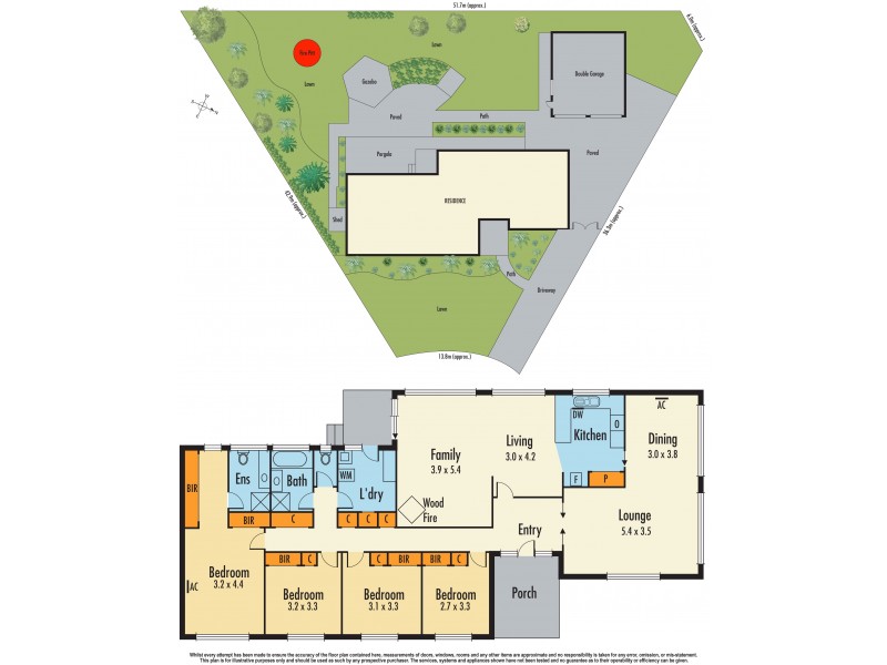 4 Gracilis Court, Endeavour Hills VIC 3802 Floorplan