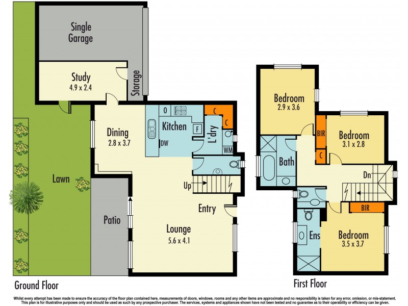 2/13 Baldwin Ave, Noble Park VIC 3174 Floorplan