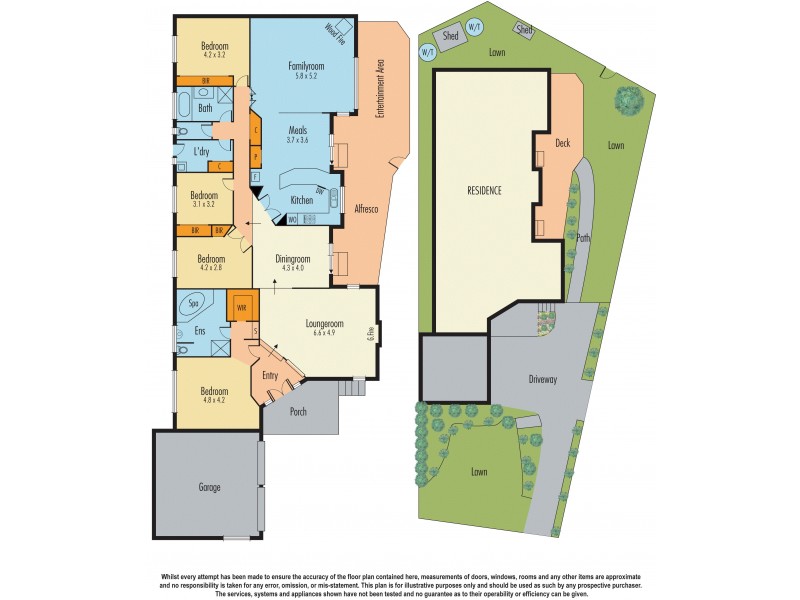 8 Enfield Close, Endeavour Hills VIC 3802 Floorplan
