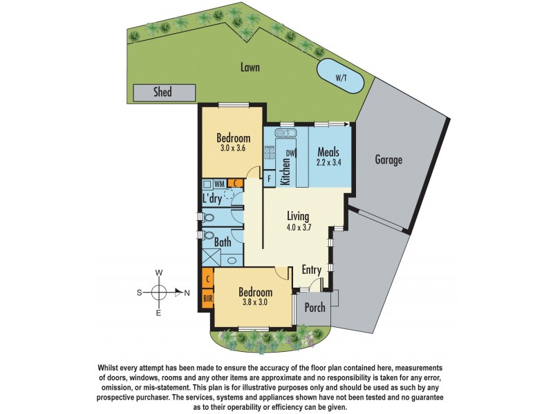 2/151 Doveton avenue, Doveton VIC 3177 Floorplan