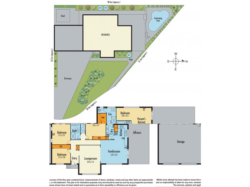 4 Barker Court, Endeavour Hills VIC 3802 Floorplan
