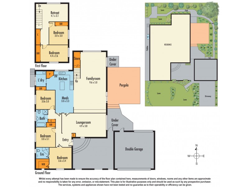 3 Terrell Close, Endeavour Hills VIC 3802 Floorplan