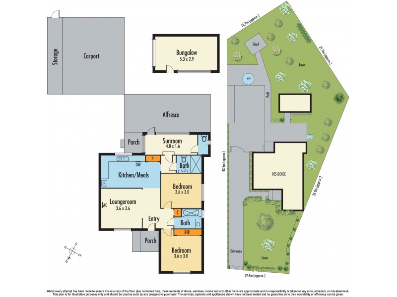 51 Stuart Street, Noble Park VIC 3174 Floorplan