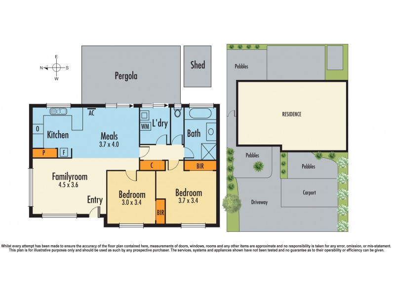 2/54 Amber Crescent, Narre Warren VIC 3805 Floorplan