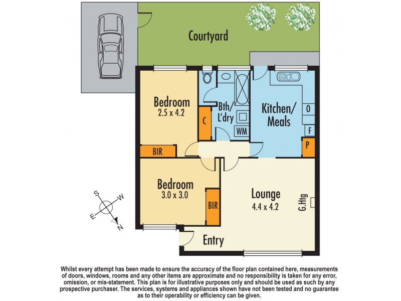 4/16 Brady Road, Dandenong North VIC 3175 Floorplan