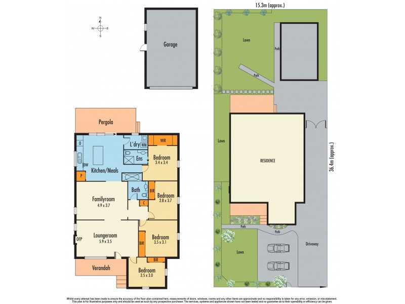 1453 Heatherton Road, Dandenong North VIC 3175 Floorplan