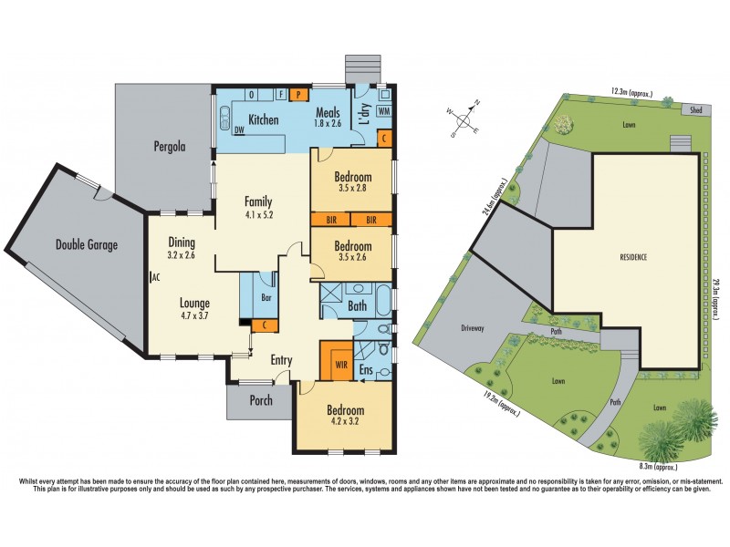 2 Grange Court, Dandenong North VIC 3175 Floorplan