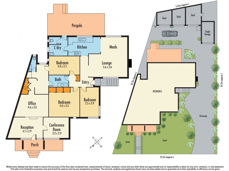 13 Doonbrae Avenue, Noble Park North VIC 3174 Floorplan