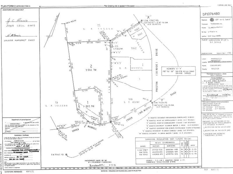 Lots 2 & 2 Upper Warrell Creek Road, Macksville NSW 2447