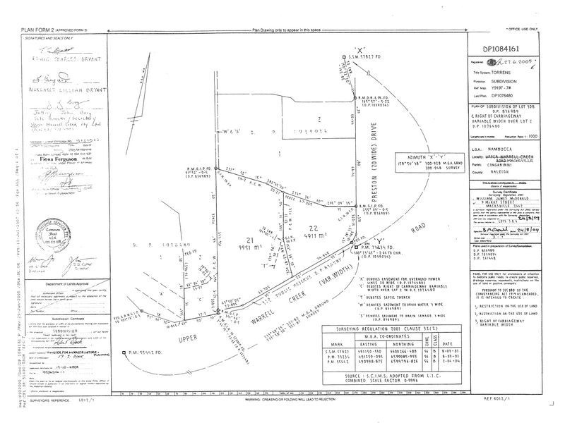 Lots 2 & 2 Upper Warrell Creek Road, Macksville NSW 2447
