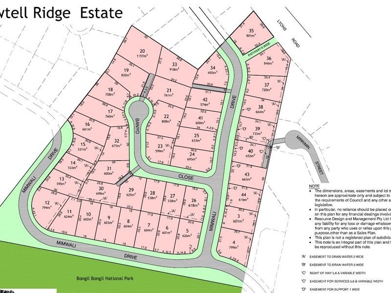 Lot 39 Mimiwali Drive Sawtell Ridge Estate, Bonville NSW 2441