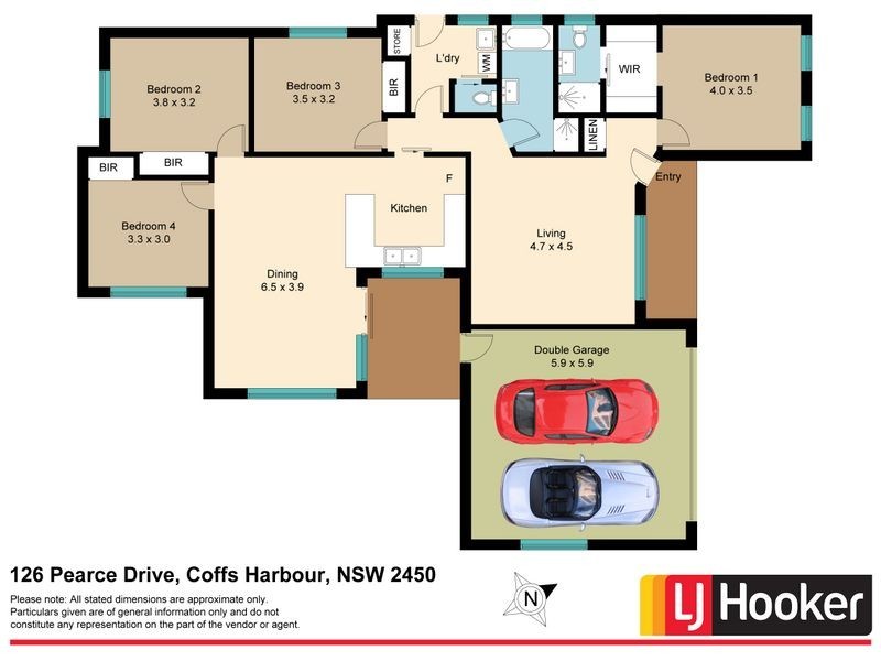 126 Pearce Drive, Coffs Harbour NSW 2450