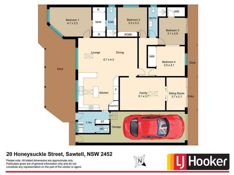 20 Honeysuckle St, Sawtell NSW 2452