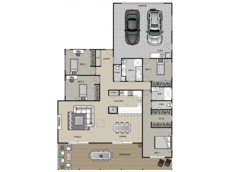 25 Brennan Court, Coffs Harbour NSW 2450 Floorplan