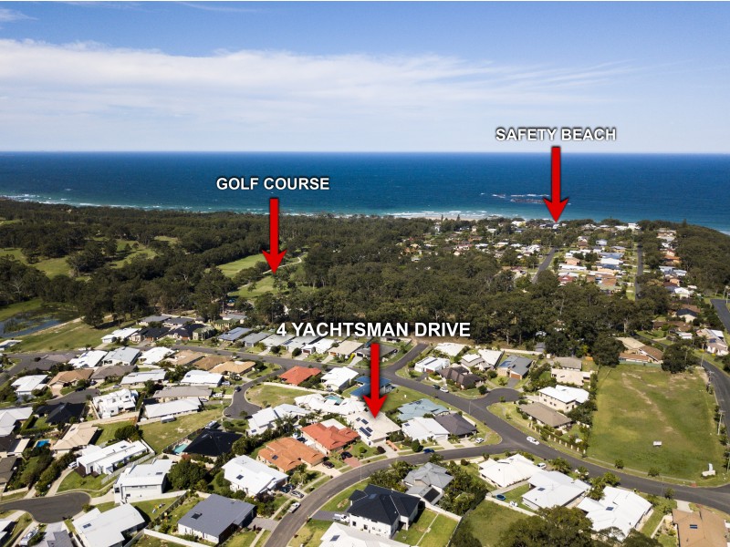 4 Yachtsman Drive, Safety Beach NSW 2456