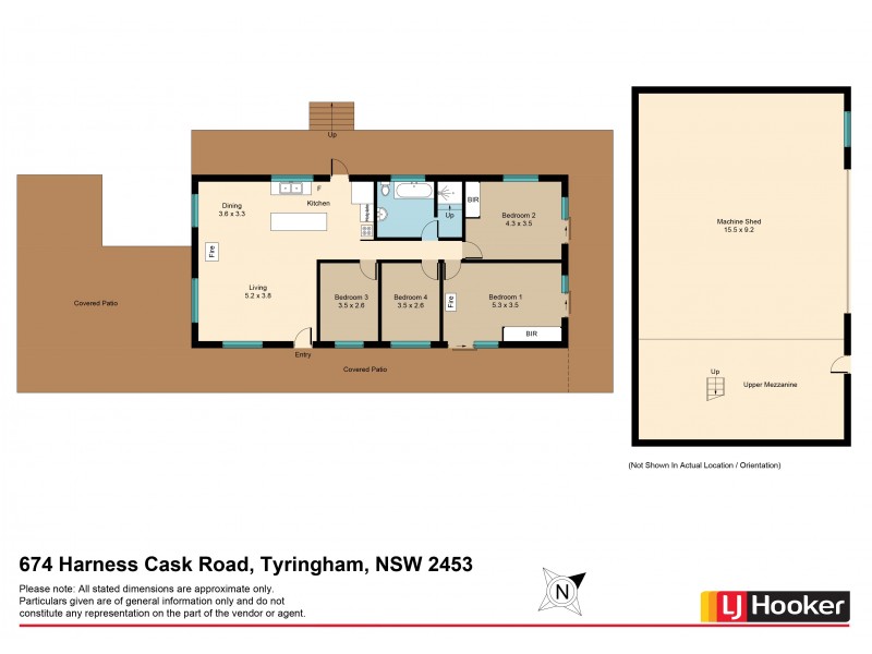 674 Harness Cask Road, Bostobrick NSW 2453 Floorplan