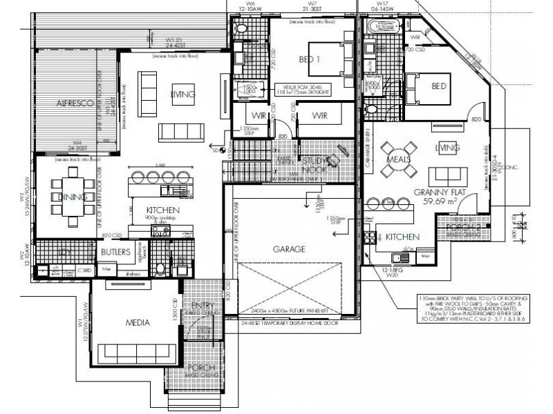 Lot 17 Mountain View Court, Bonville NSW 2441 Floorplan