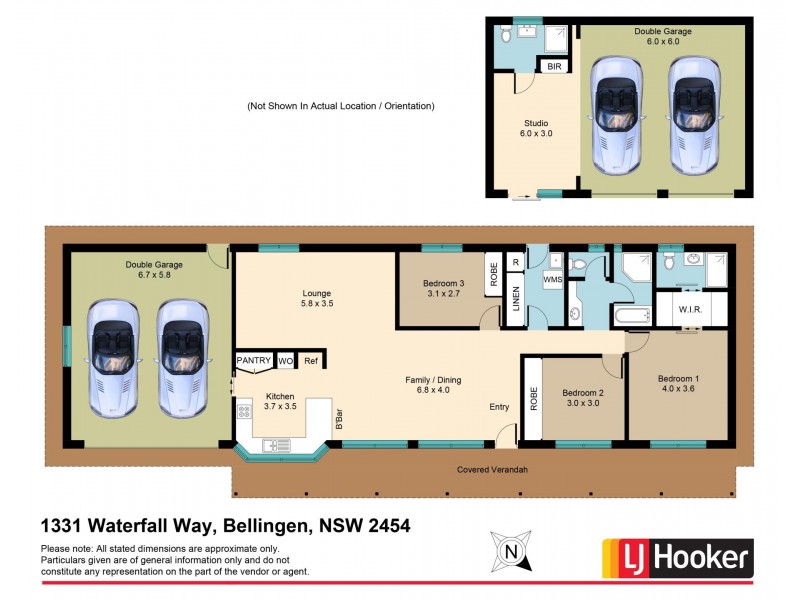 1331 Waterfall Way, Bellingen NSW 2454 Floorplan