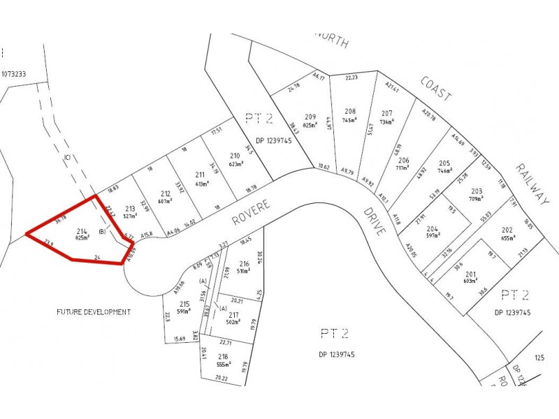 Lot 214 Rovere Drive, Coffs Harbour NSW 2450