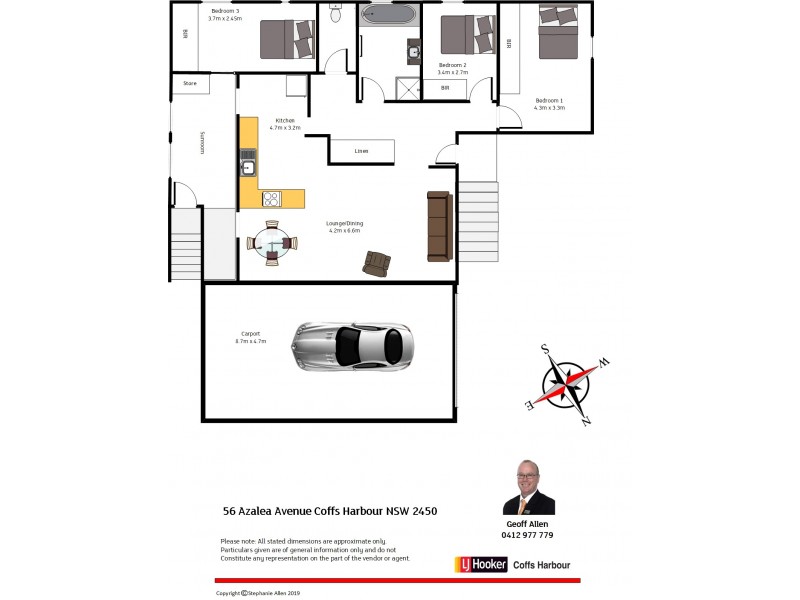 56 Azalea Avenue, Coffs Harbour NSW 2450 Floorplan