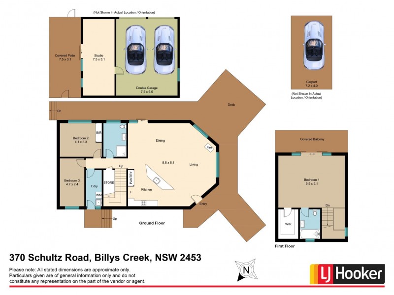 370 Schultz Road, Dorrigo NSW 2453 Floorplan