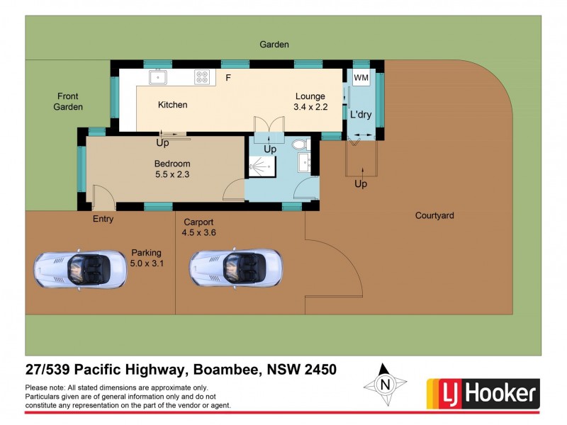 27/539 Pacific Highway, Boambee NSW 2450 Floorplan