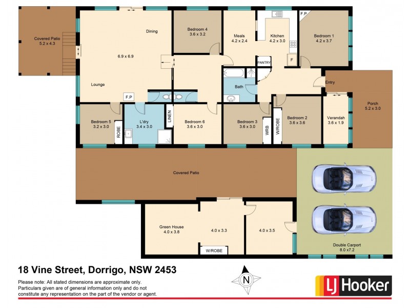 18 Vine Street, Dorrigo NSW 2453 Floorplan