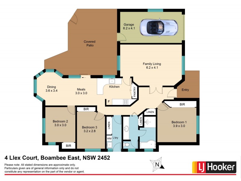 4 Ilex court, Boambee East NSW 2452 Floorplan