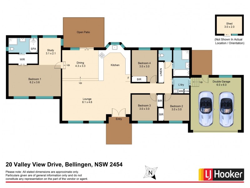 20 Valley View Drive, Bellingen NSW 2454 Floorplan