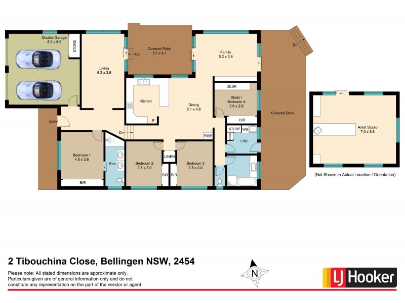2 Tibouchina Close, Bellingen NSW 2454 Floorplan