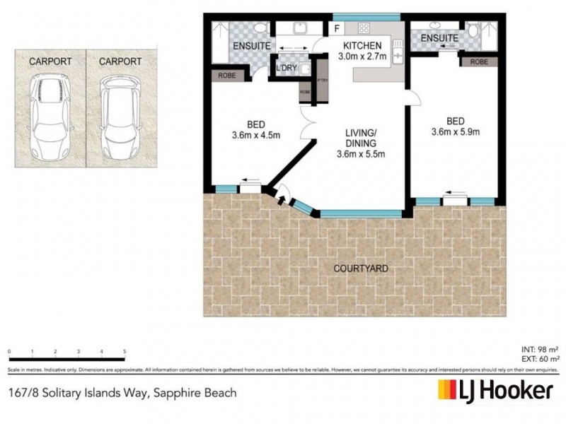 167/8 Solitary Islands Way, Sapphire Beach NSW 2450 Floorplan