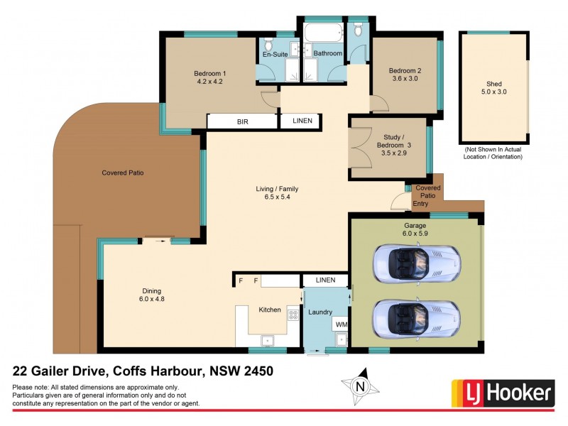 22 Gailer Drive, Coffs Harbour NSW 2450 Floorplan