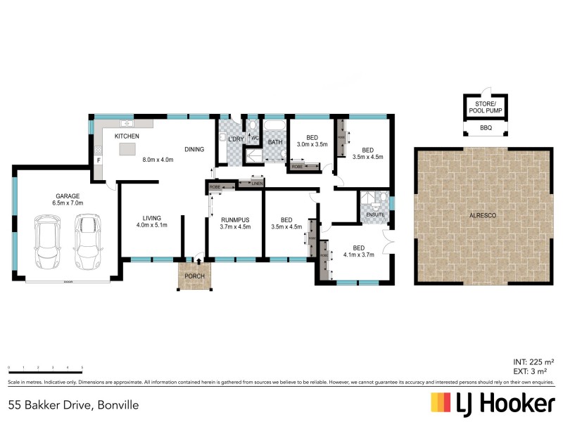 55 Bakker Drive, Bonville NSW 2441 Floorplan