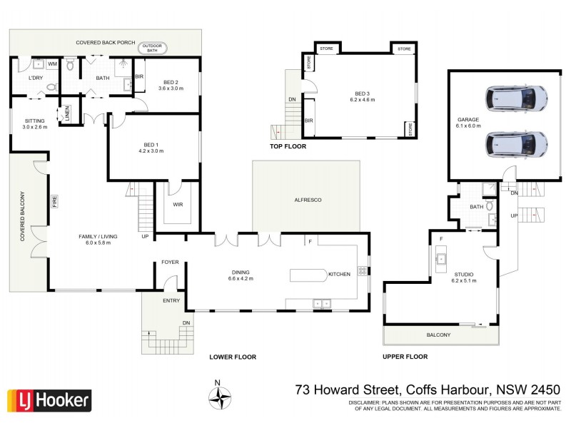 73 Howard Street, Coffs Harbour NSW 2450 Floorplan