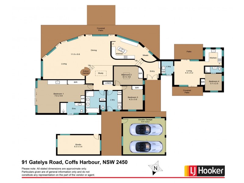 91 Gatelys Road, Coffs Harbour NSW 2450 Floorplan