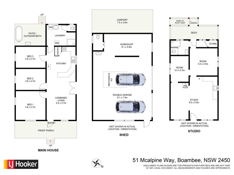 51 McAlpine Way, Boambee NSW 2450 Floorplan