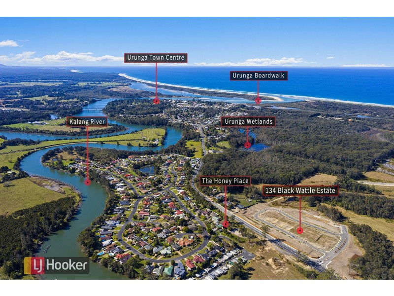 Lot 134 Black Wattle Estate – Giinagay Way, Urunga NSW 2455