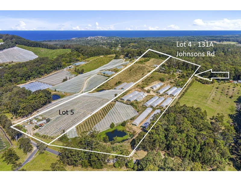 Lot 4 & 5/131A Johnsons Road, Sandy Beach NSW 2456