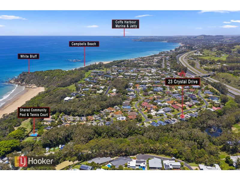 23 Crystal Drive, Sapphire Beach NSW 2450