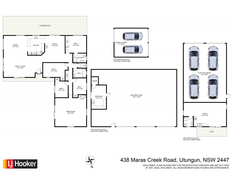 438 Maras Creek Road, Macksville NSW 2447 Floorplan