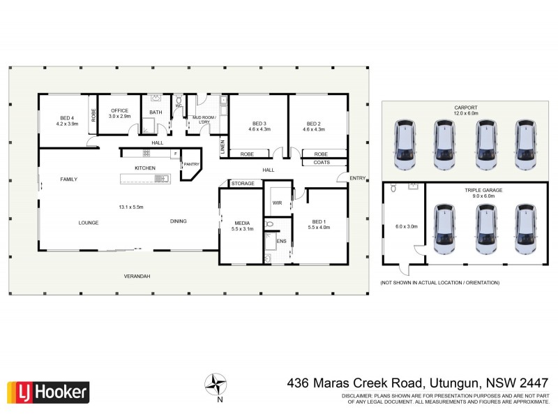 436 Maras Creek Road, Utungun NSW 2447