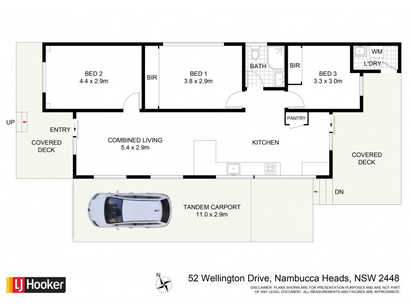 T21/52 Wellington Drive, Nambucca Heads NSW 2448 Floorplan