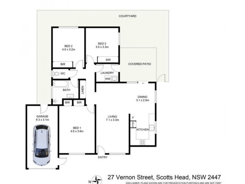 27 Vernon Street, Scotts Head NSW 2447 Floorplan