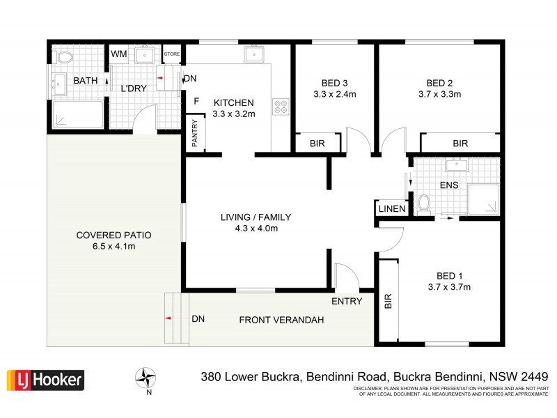 380 Lower Buckrabendinni Road, Buckra Bendinni NSW 2449 Floorplan