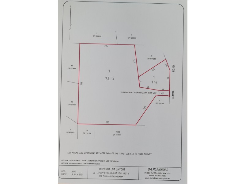Proposed L Part of 662 Gumma Road, Gumma NSW 2447